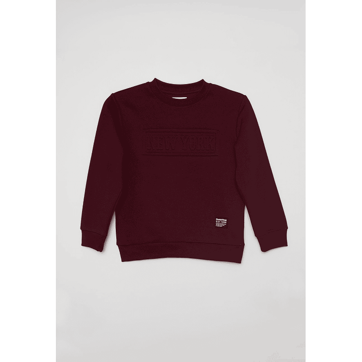 Polerón New York Niño Burdeo Familyshop 1