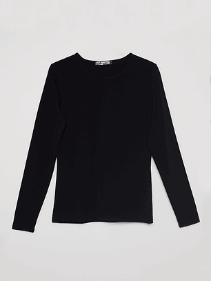 Camiseta Primera Capa Mujer Negro Familyshop