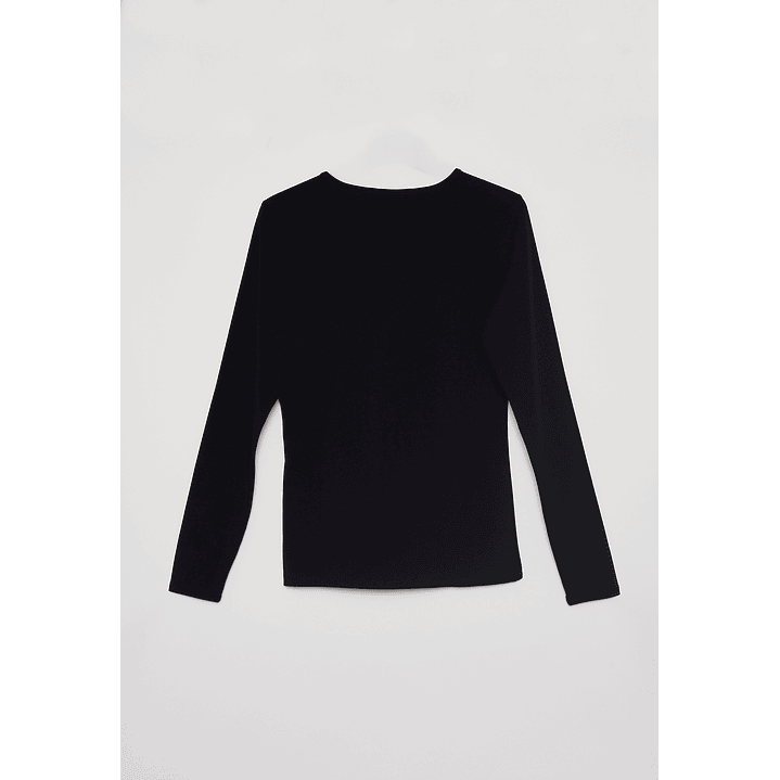 Camiseta Primera Capa Mujer Negro Familyshop 2