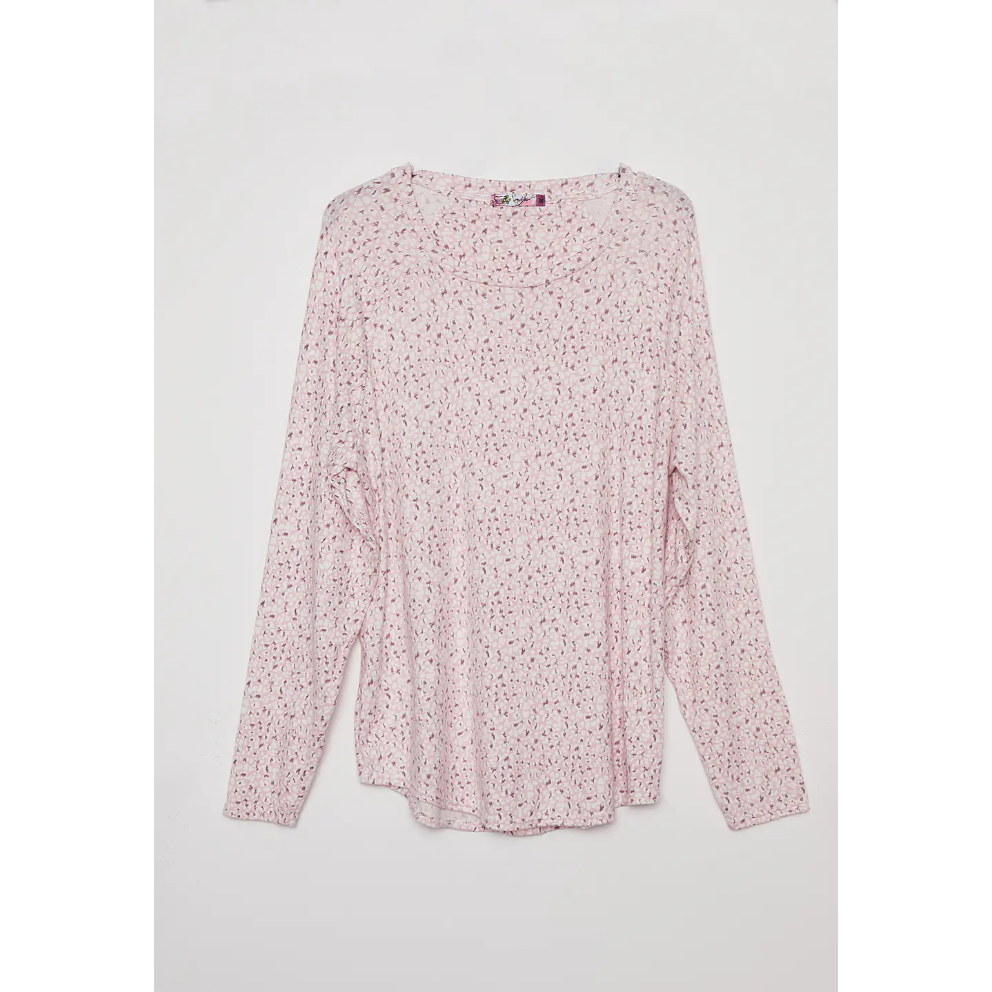 Pijama Tejido Print Mujer Rosado Familyshop 5