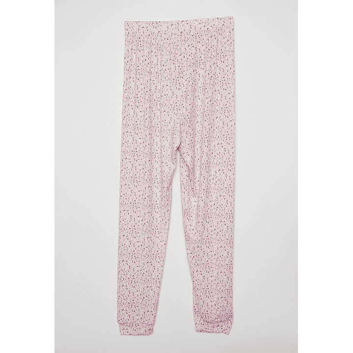 Pijama Tejido Print Mujer Rosado Familyshop 4
