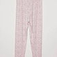 Pijama Tejido Print Mujer Rosado Familyshop - Miniatura 4