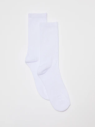 Calcetín Bipack Sport Largo Hombre Blanco Familyshop