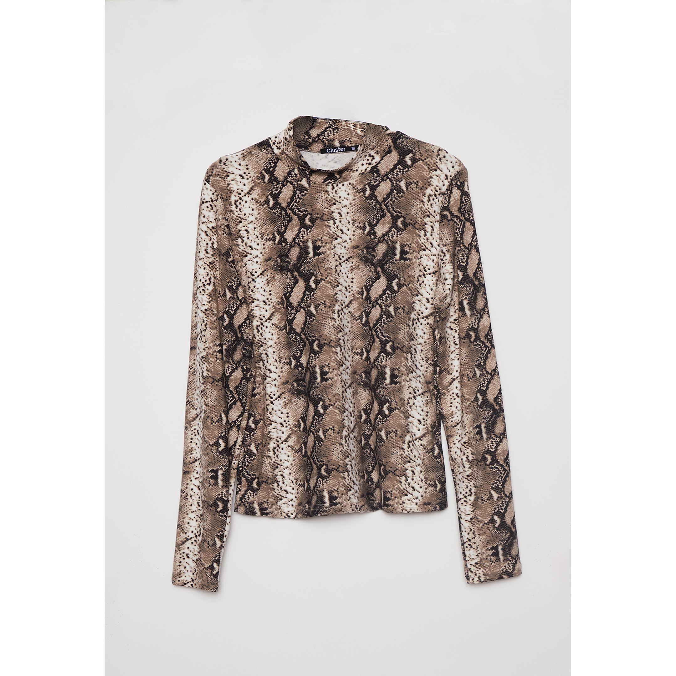 Polera Print Mujer Beige Familyshop 1