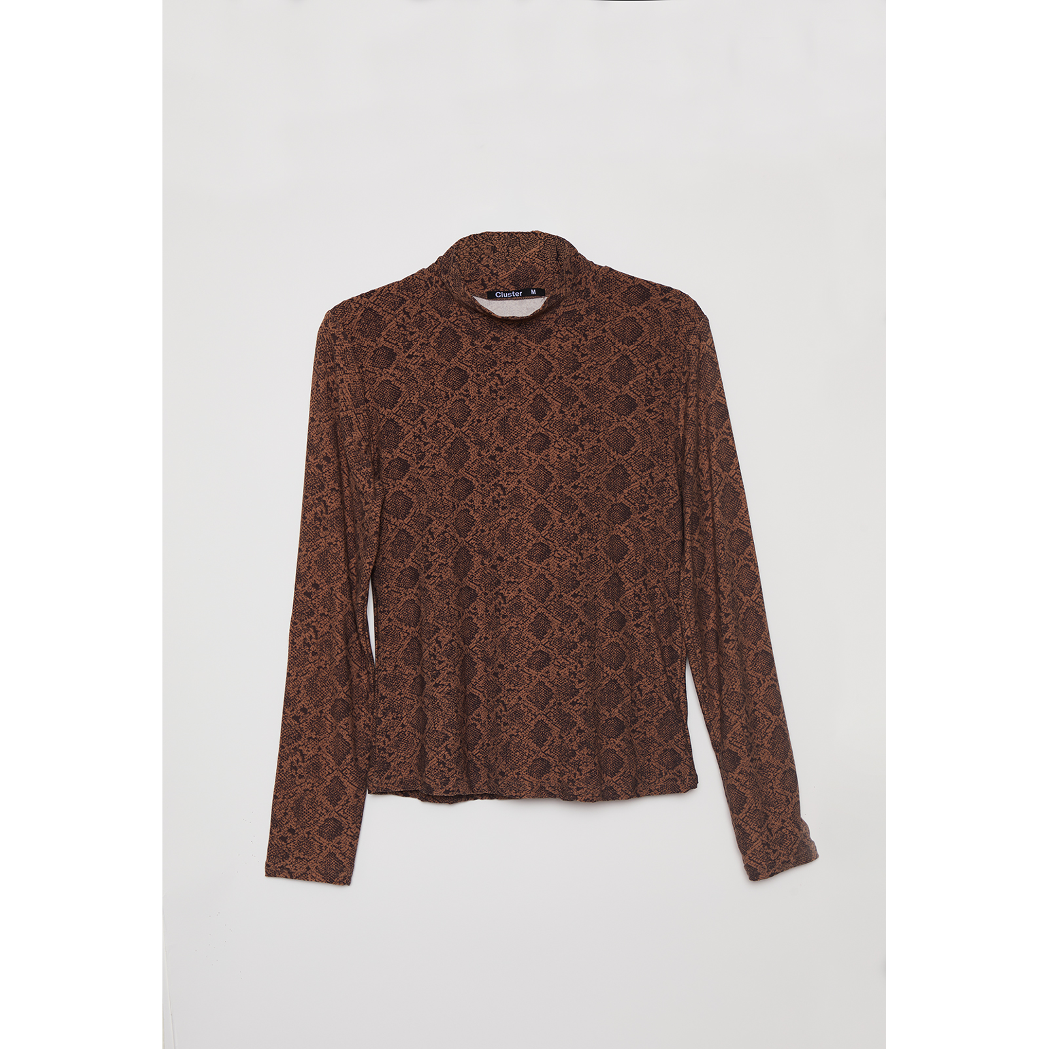 Polera Print Mujer Café Familyshop 1