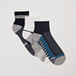 Calcetín Tripack Spt Hombre Gris Familyshop - Miniatura 1