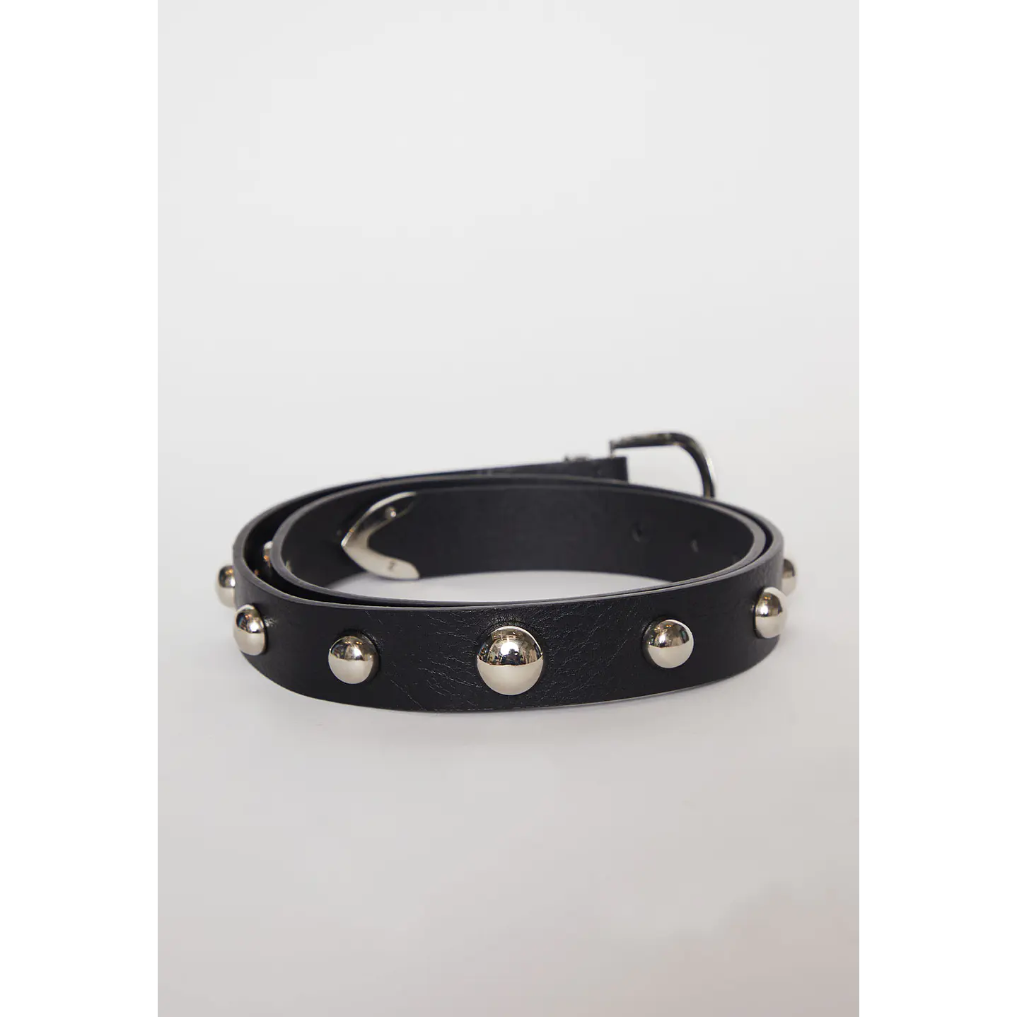 Cinturón Eyelet Tachas Circulo Mujer Negro Familyshop 2