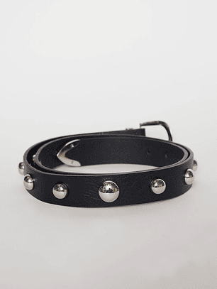 Cinturón Eyelet S3 Mujer Negro Familyshop