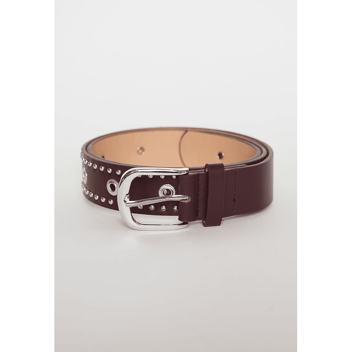 Cinturón Eyelet S5 Mujer Negro Familyshop 1