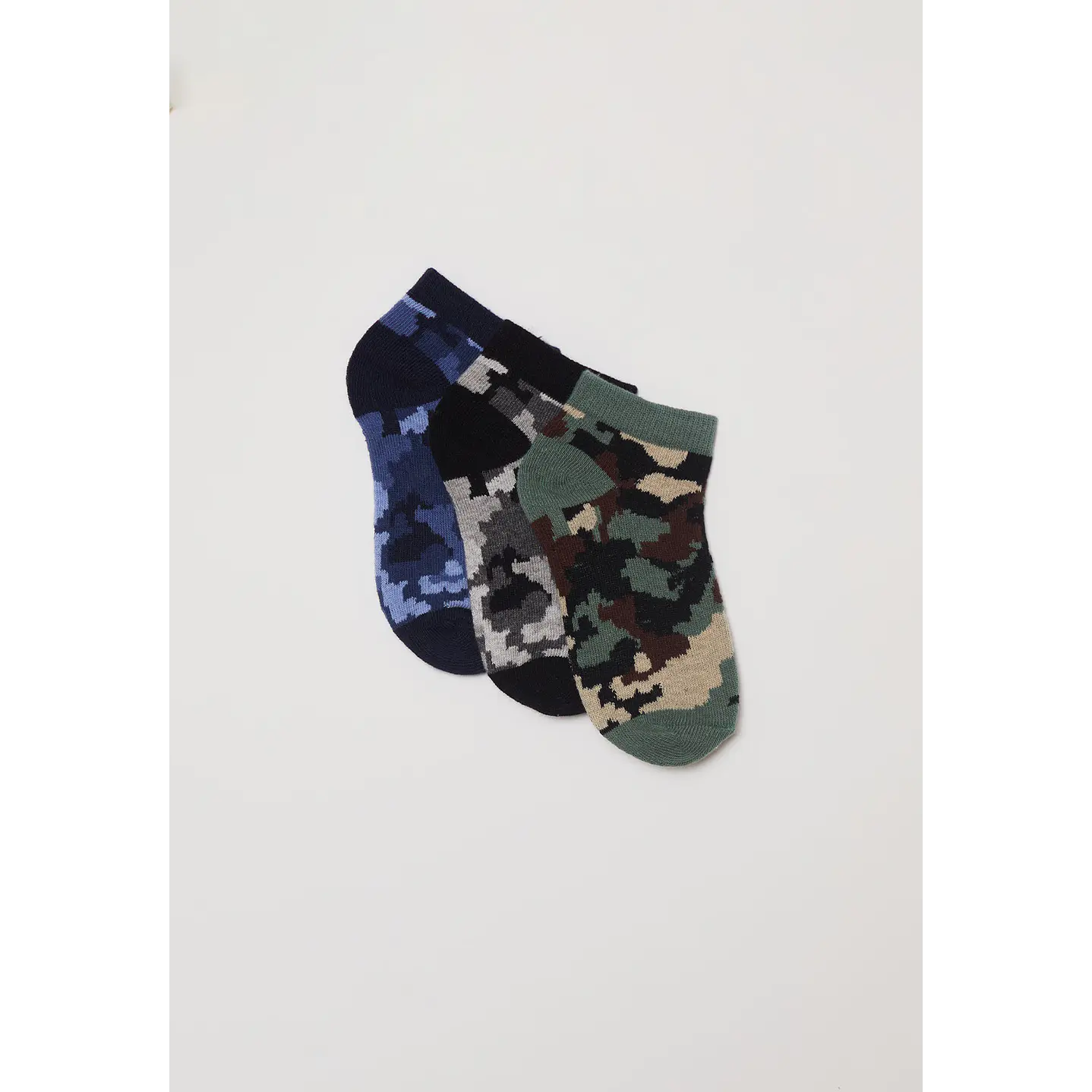Calcetín Tripack Corto Niño Negro Familyshop 1