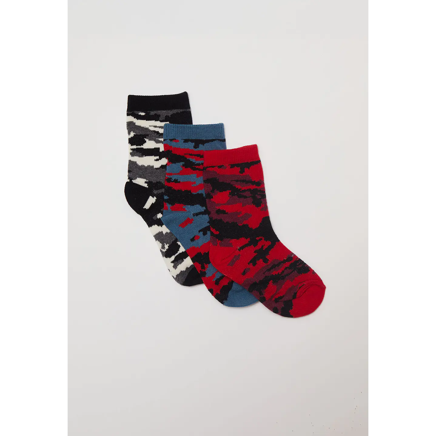 Calcetín Tripack Largo Niño Negro Familyshop 1