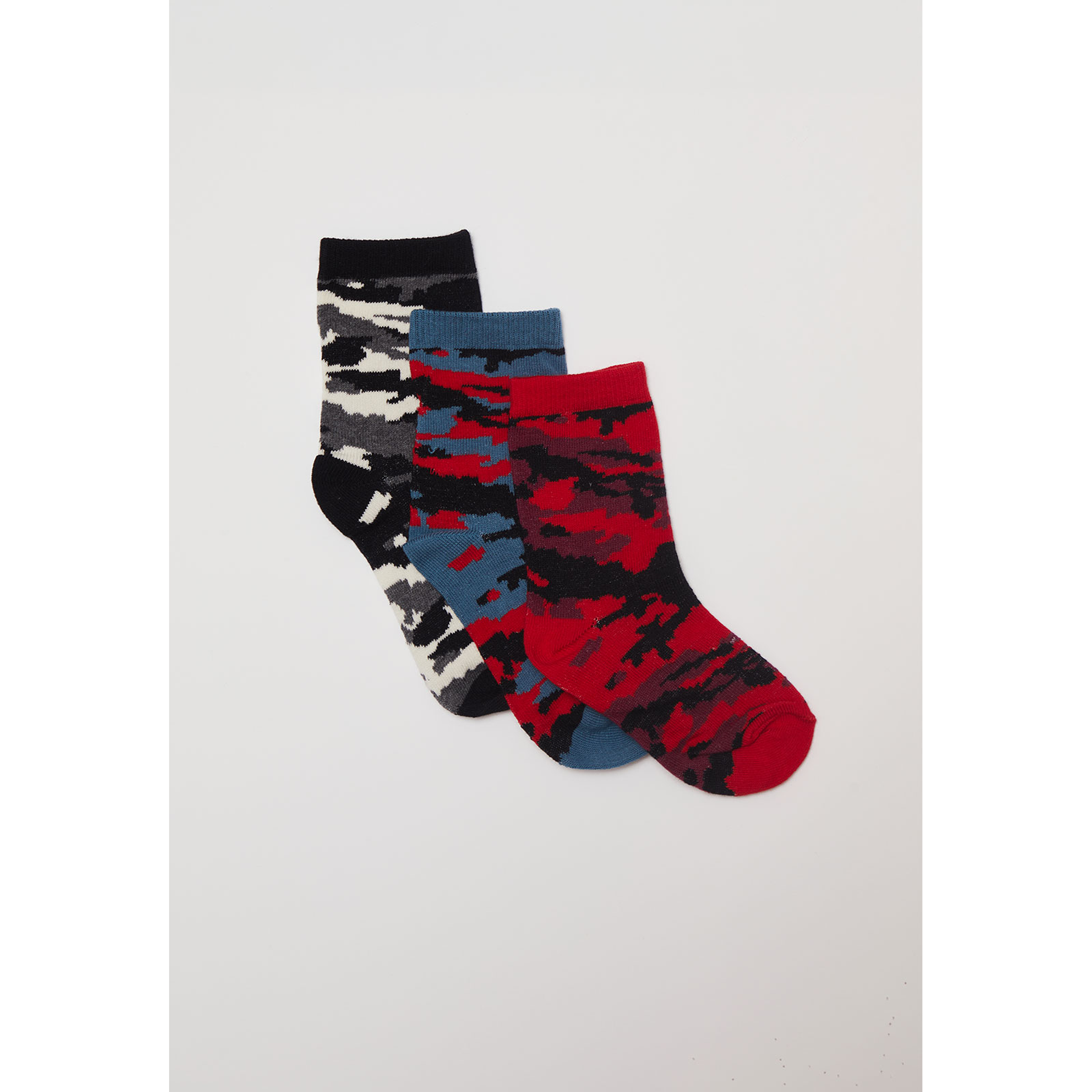 Calcetín Tripack Largo Niño Negro Familyshop 1