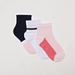 Calcetín Tripack Sport Niña Blanco Familyshop - Miniatura 1