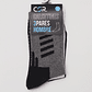 Calcetín Tripack Sport Diseño Hombre Gris Familyshop - Miniatura 2