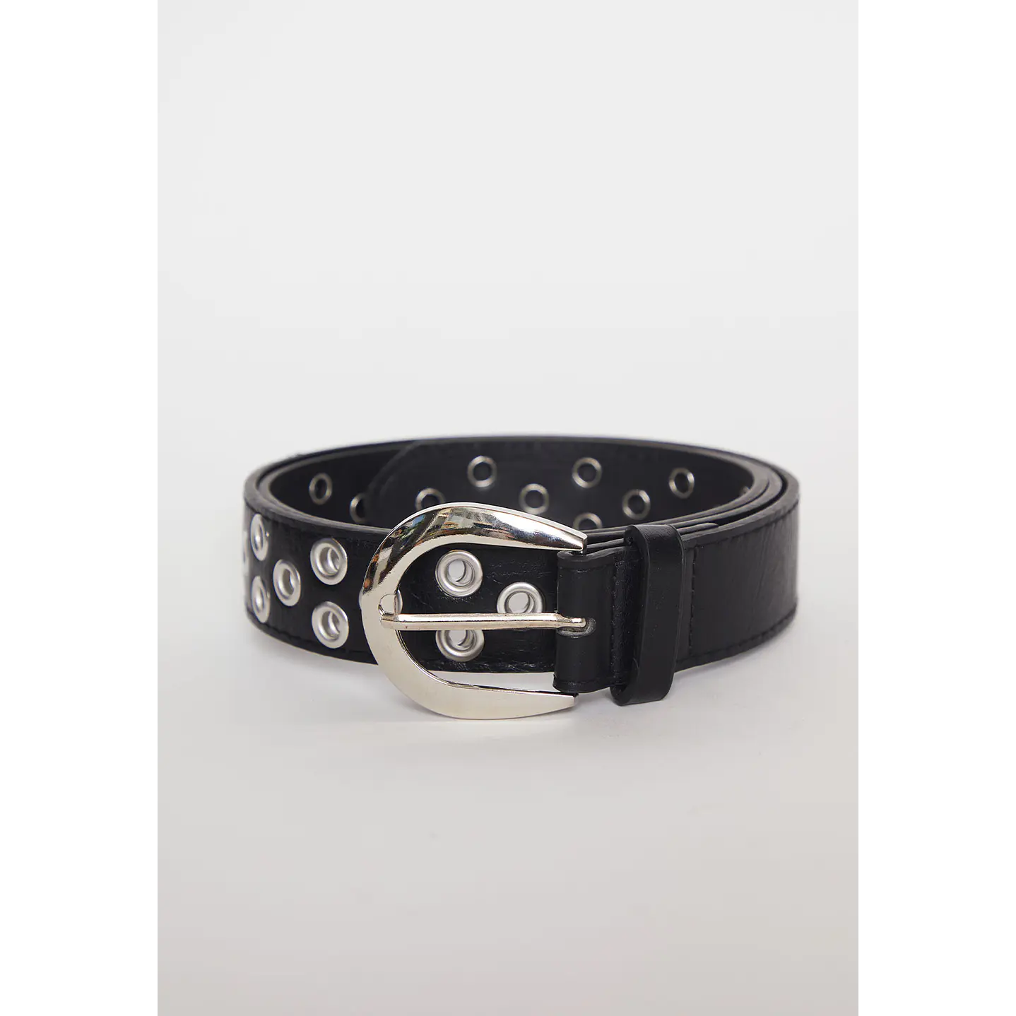 Cinturón Eyelet Mujer Negro Familyshop 1