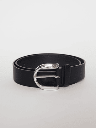 Cinturón Hebilla Dis1 Mujer Negro Familyshop