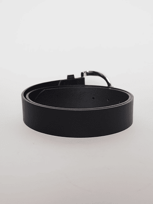 Cinturón Hebilla Dis1 Mujer Negro Familyshop