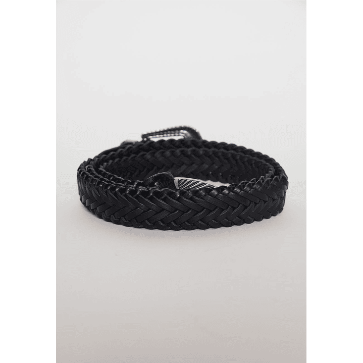 Cinturón Hebilla Dis2 Mujer Negro Familyshop 2