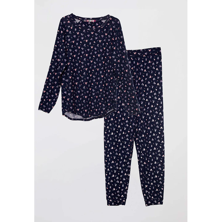 Pijama Tejido Mujer Azul Familyshop 5