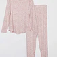 Pijama Tejido Mujer Rosado Familyshop - Miniatura 5