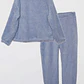 Pijama Peludo Mujer Gris Familyshop - Miniatura 5