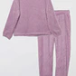 Pijama Peludo Mujer Lila Familyshop - Miniatura 5