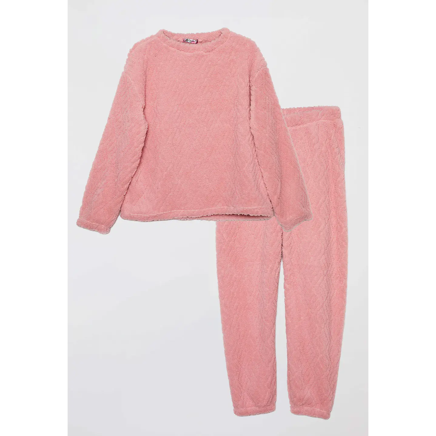 Pijama Peludo Mujer Coral Familyshop 5