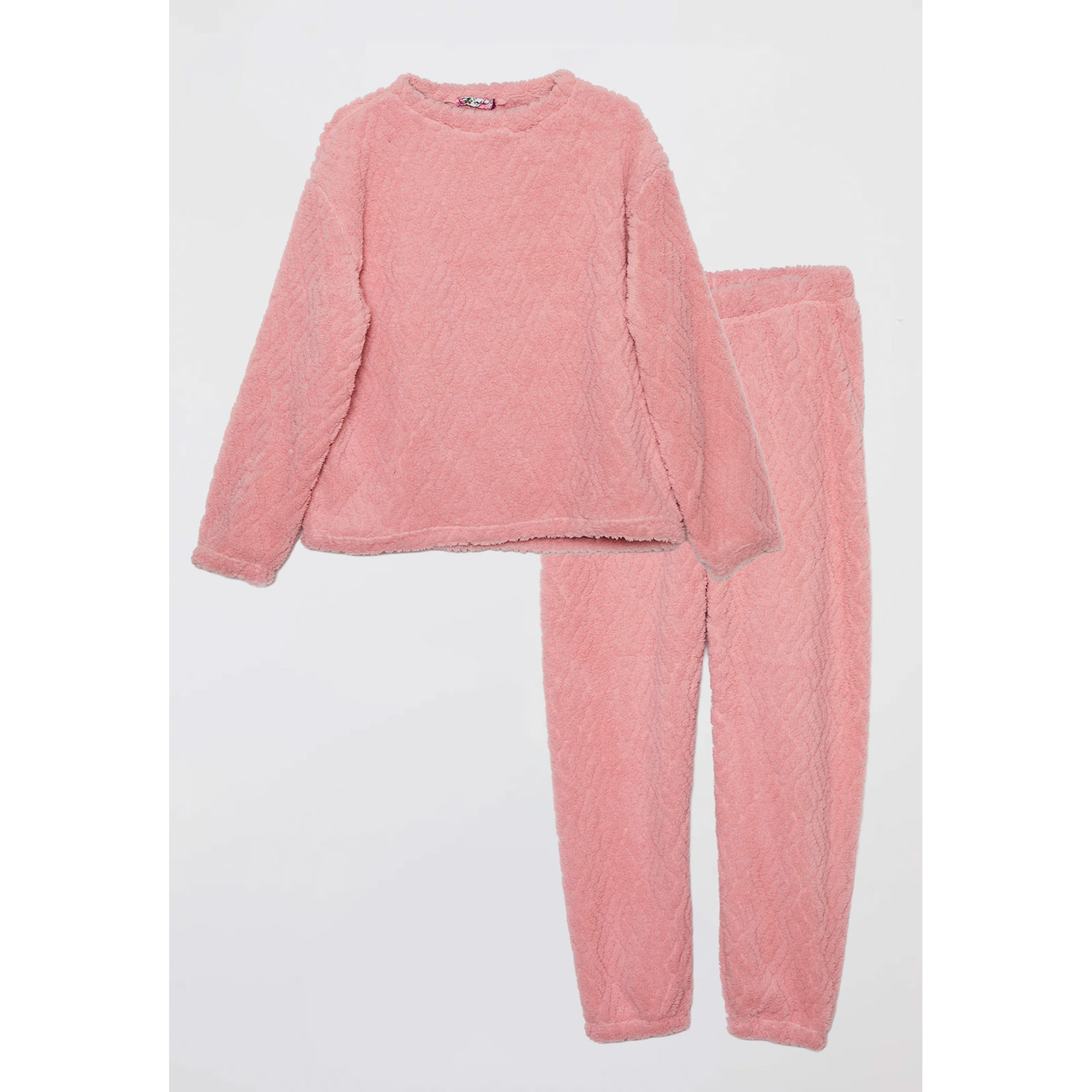 Pijama Peludo Mujer Coral Familyshop 1