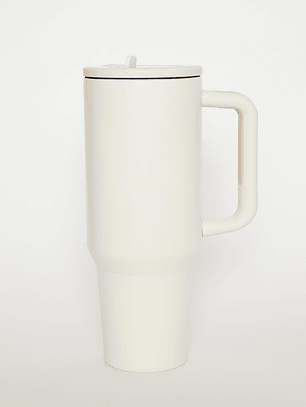 Taza Térmica Unisex Beige Familyshop