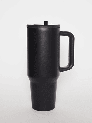 Taza Térmica Unisex Negro Familyshop