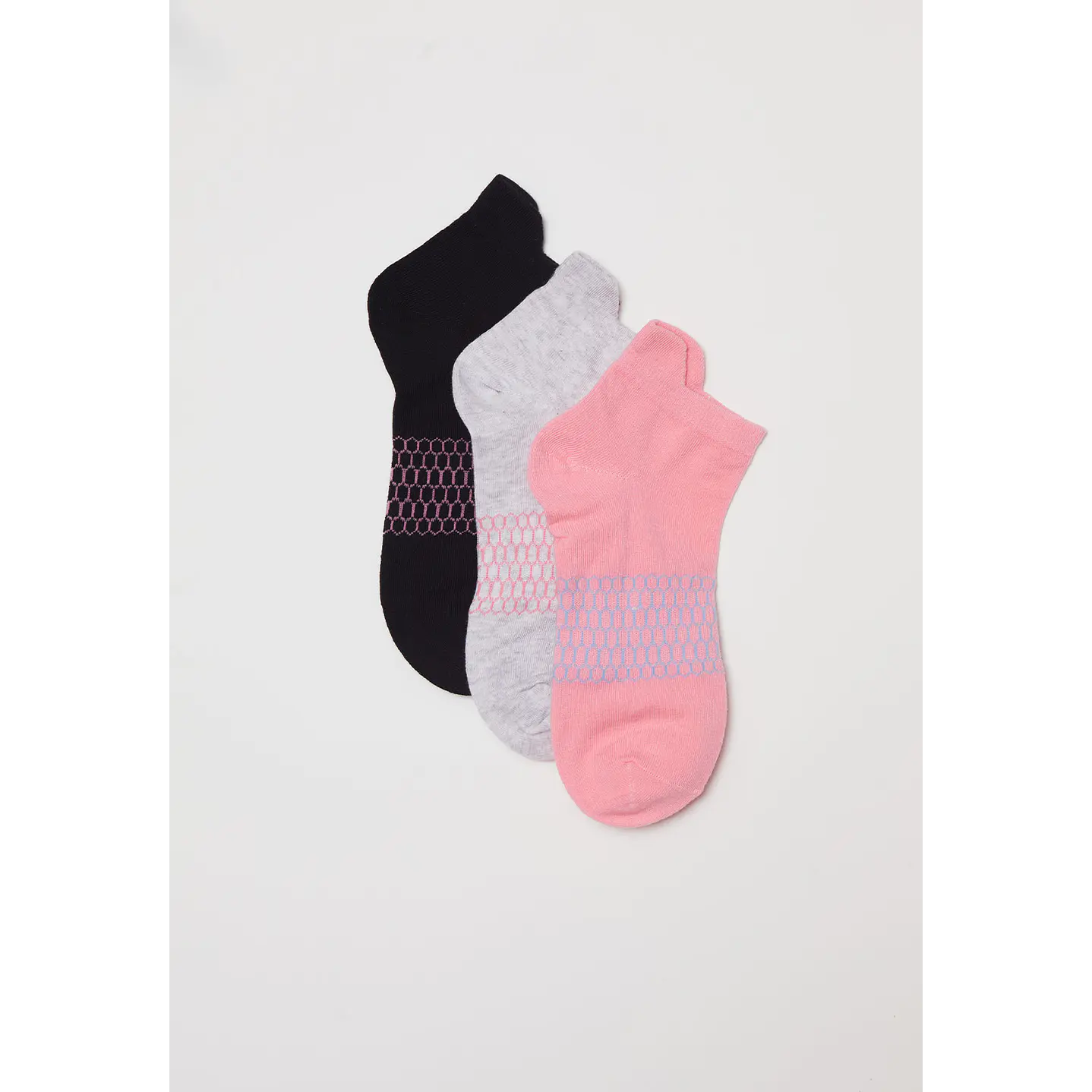 Calcetín Tripack Sport Mujer Rosado Familyshop 1