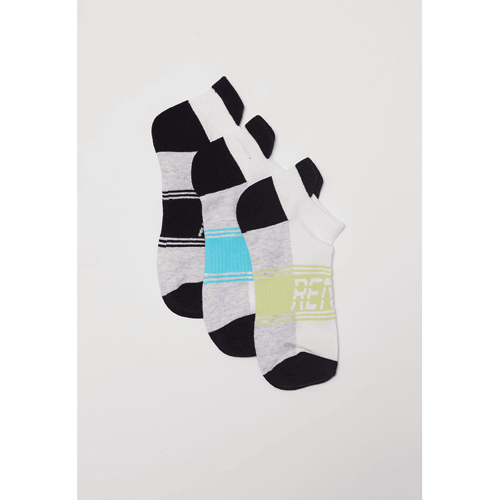 Calcetín Tripack Sport Mujer Gris Familyshop 1