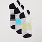Calcetín Tripack Sport Mujer Gris Familyshop - Miniatura 1
