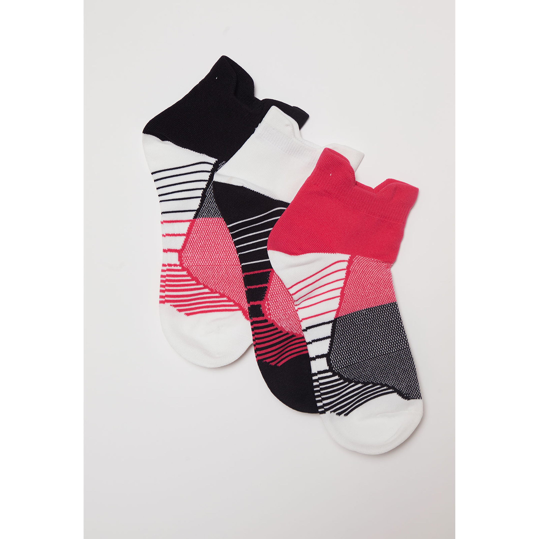 Calcetín Tripack Sport Mujer Negro Familyshop 1