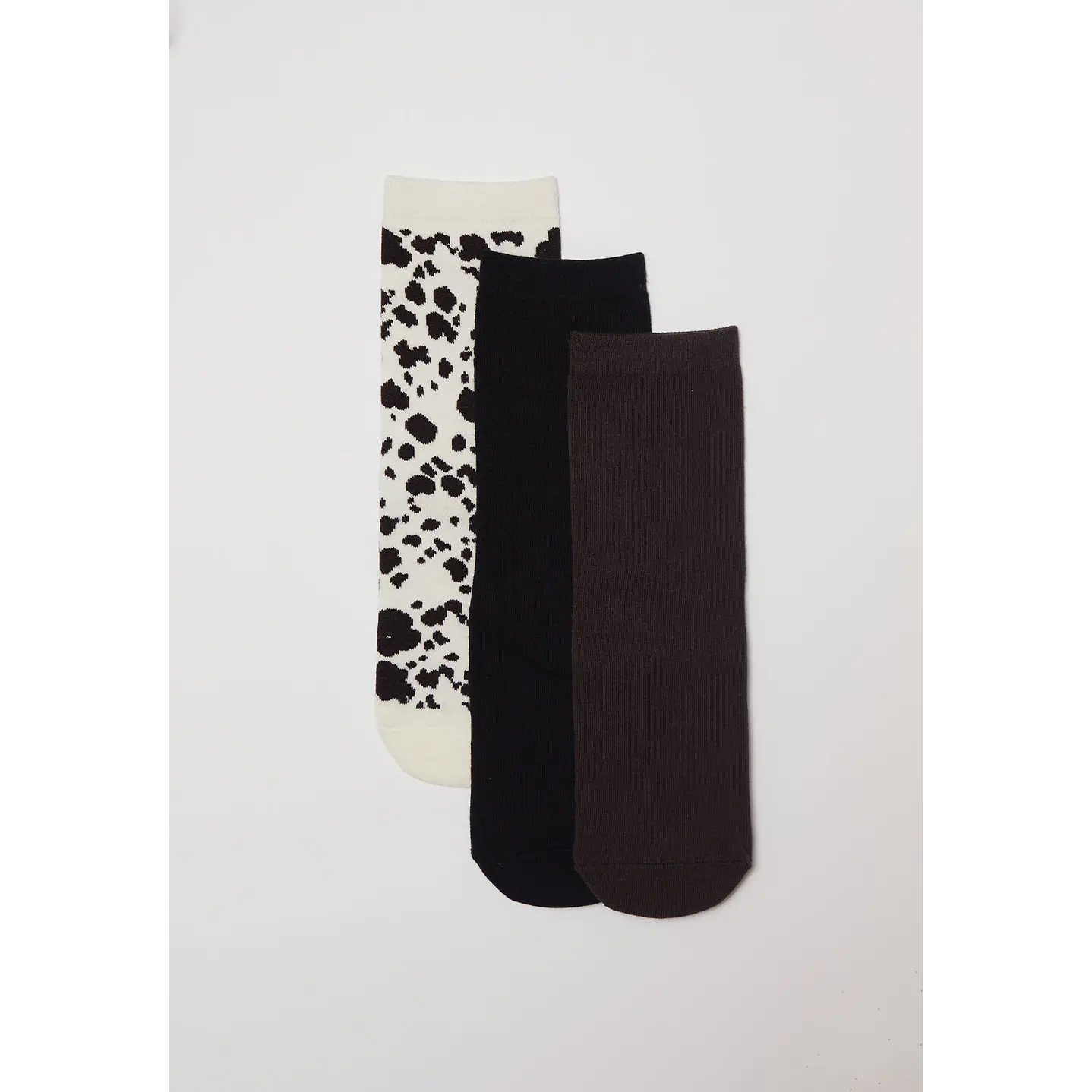Calcetín Tripack Largo Mujer Blanco Familyshop 1