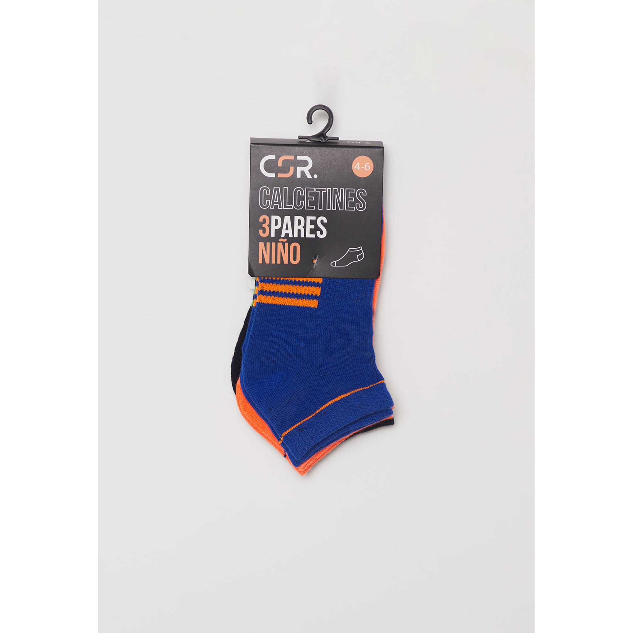 Calcetín Tripack Sport Niño Azul Familyshop 2