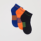 Calcetín Tripack Sport Niño Azul Familyshop - Miniatura 1