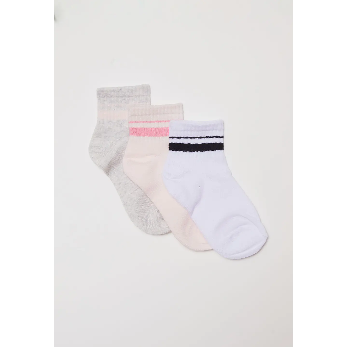 Calcetín Tripack Sport Niña Gris Familyshop 1