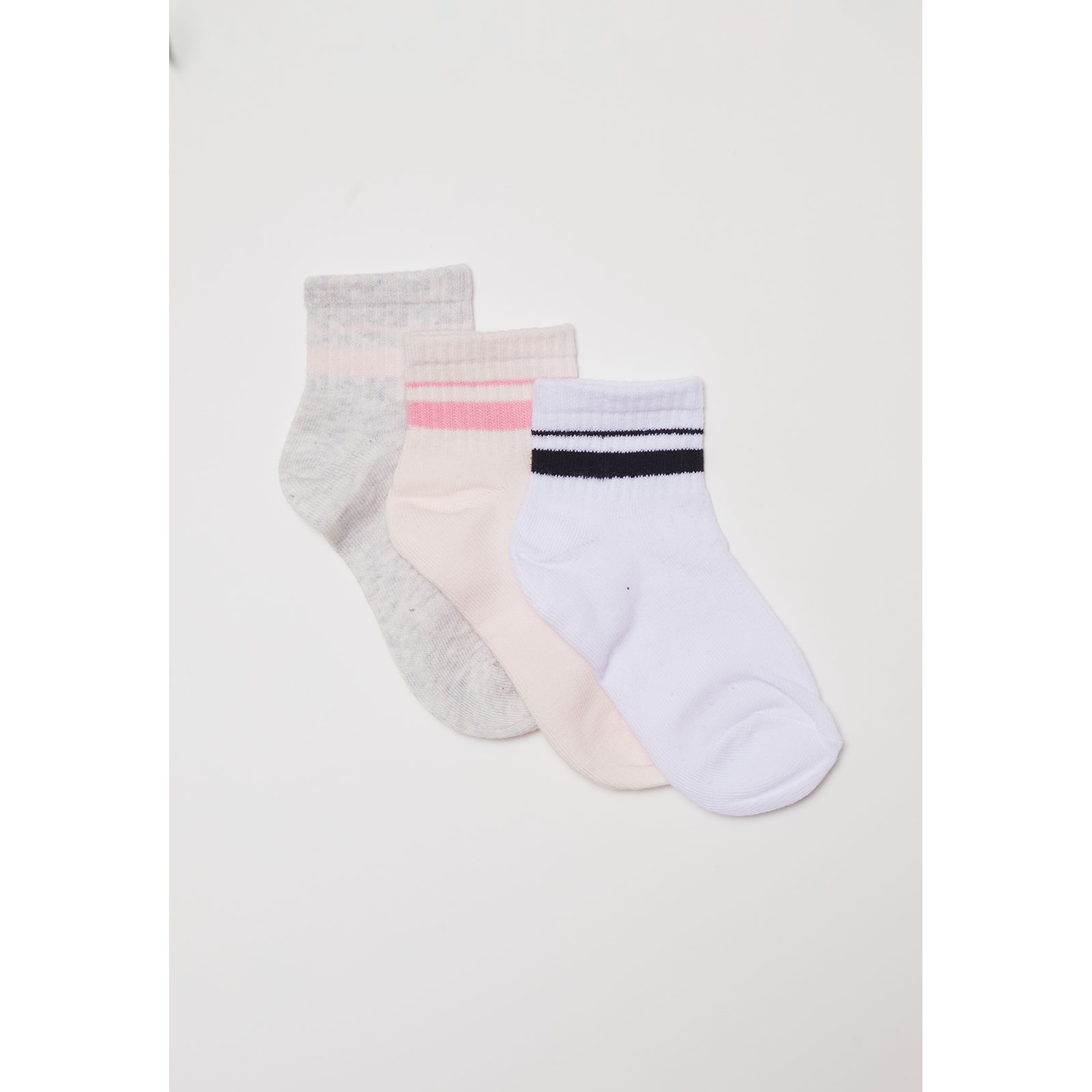 Calcetín Tripack Sport Niña Gris Familyshop 1