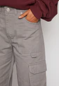 Pantalón Cargo Mujer Gris Familyshop - Miniatura 4