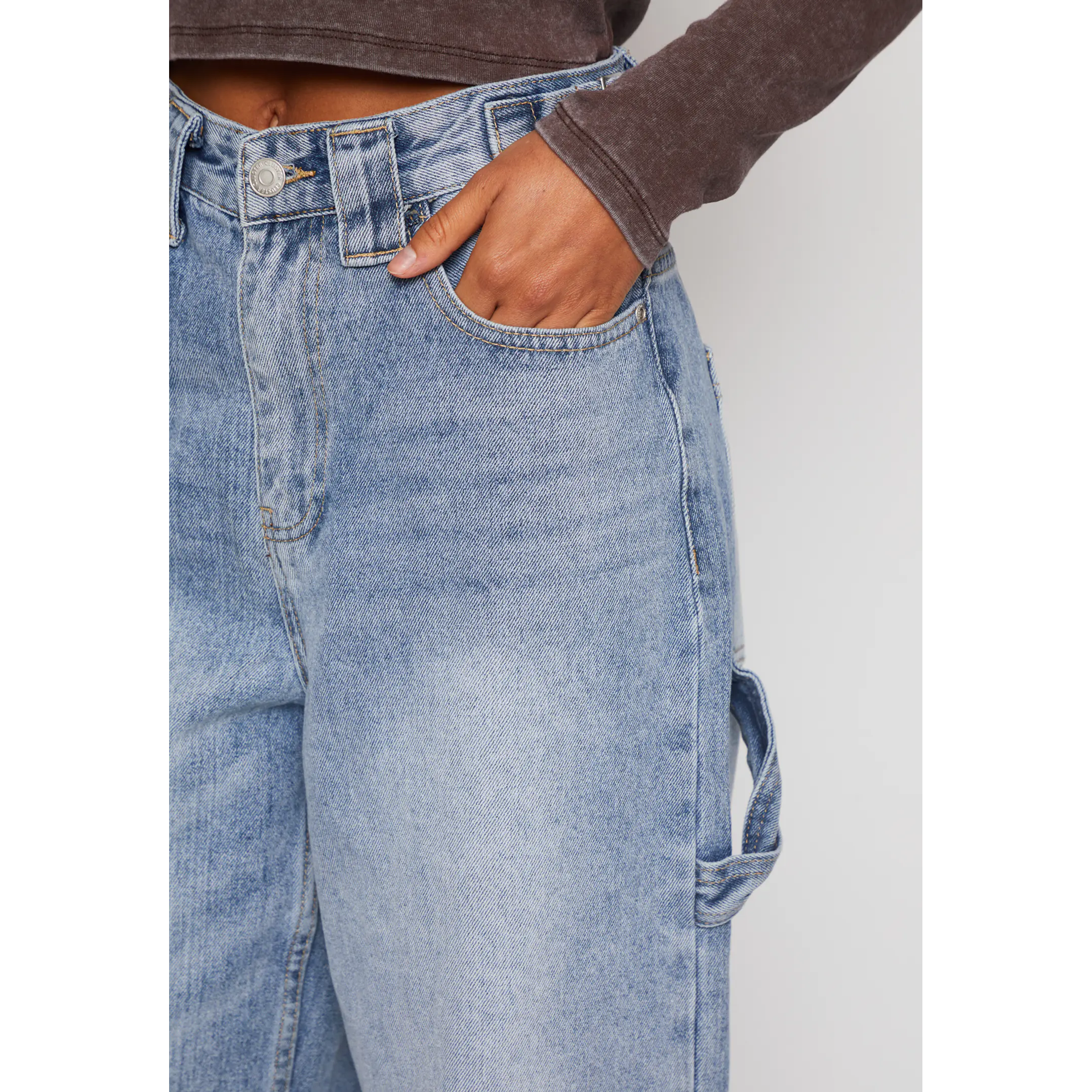 Jeans Baggy Mujer Azul Familyshop 4