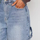 Jeans Baggy Mujer Azul Familyshop - Miniatura 4