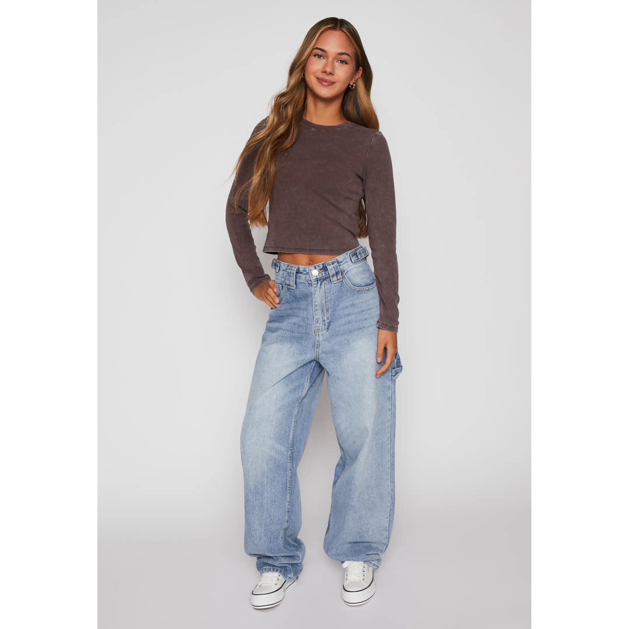 Jeans Baggy Mujer Azul Familyshop 2
