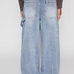 Jeans Baggy Mujer Azul Familyshop - Miniatura 3