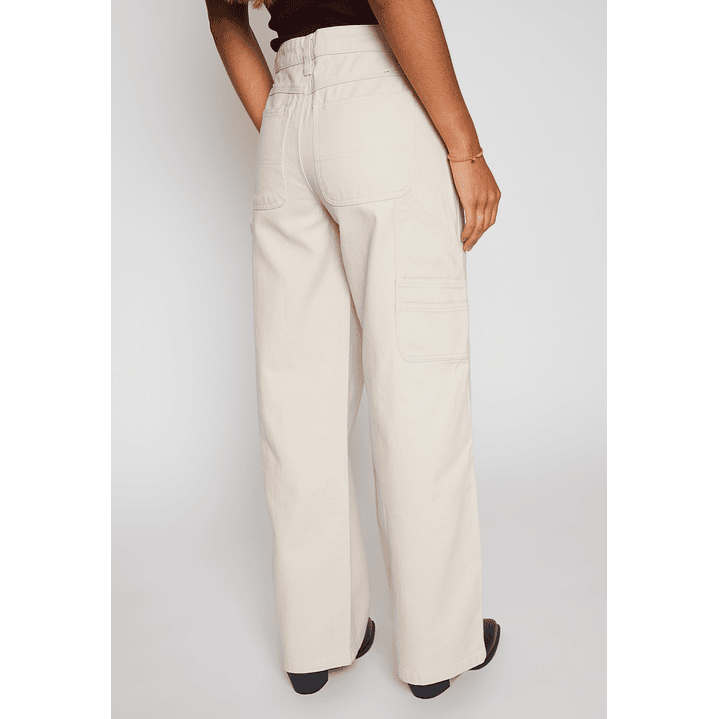 Pantalón Carpintero Mujer Crudo Familyshop 3