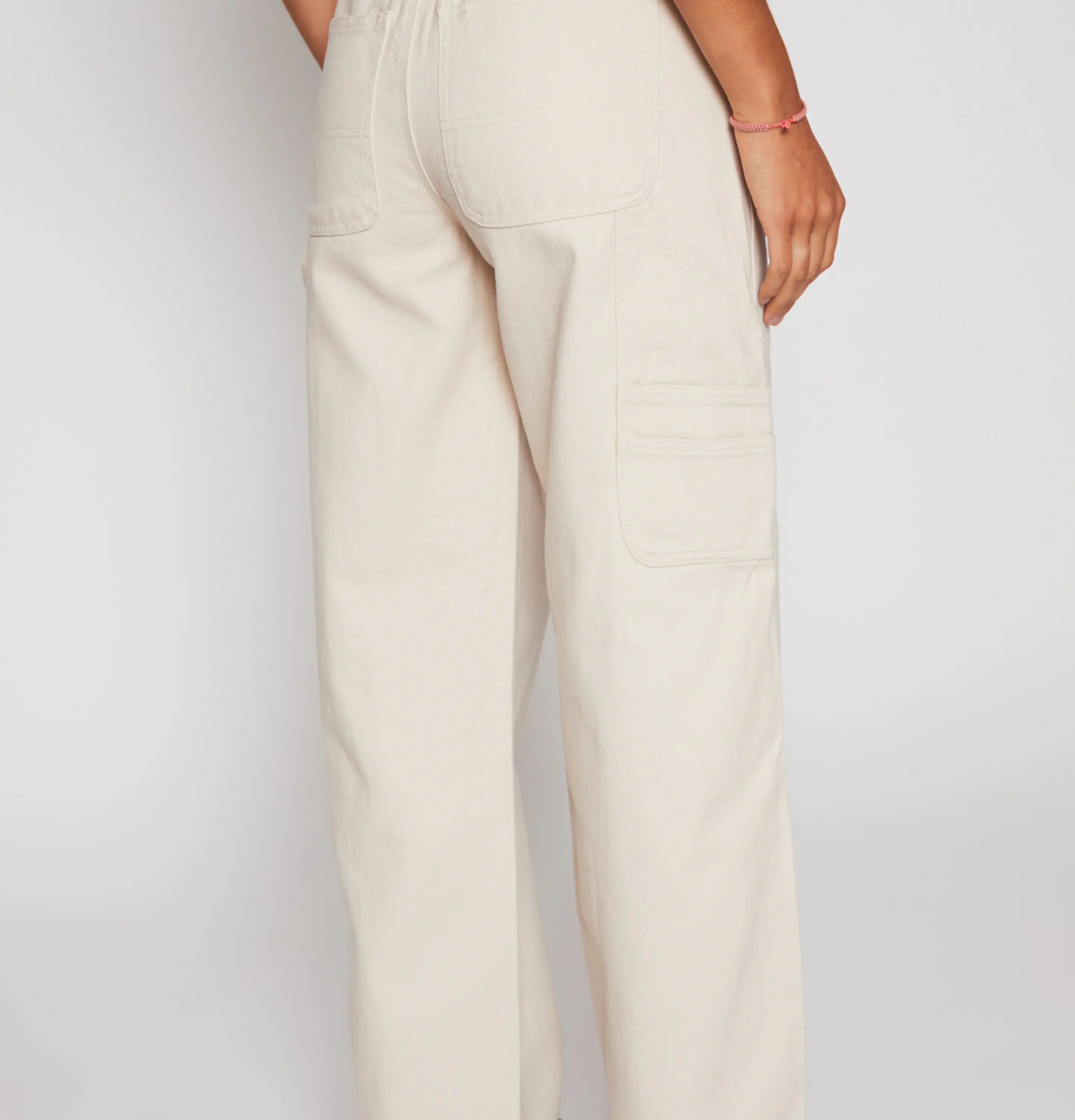 Pantalón Carpintero Mujer Crudo Familyshop 3