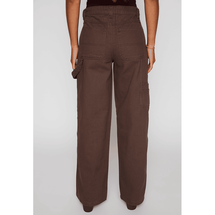 Pantalón Carpintero Mujer Café Familyshop 3
