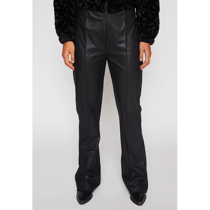 Calza Flare Mujer Negro Familyshop 1