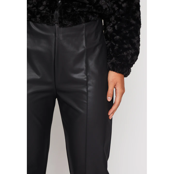 Calza Flare Mujer Negro Familyshop 4