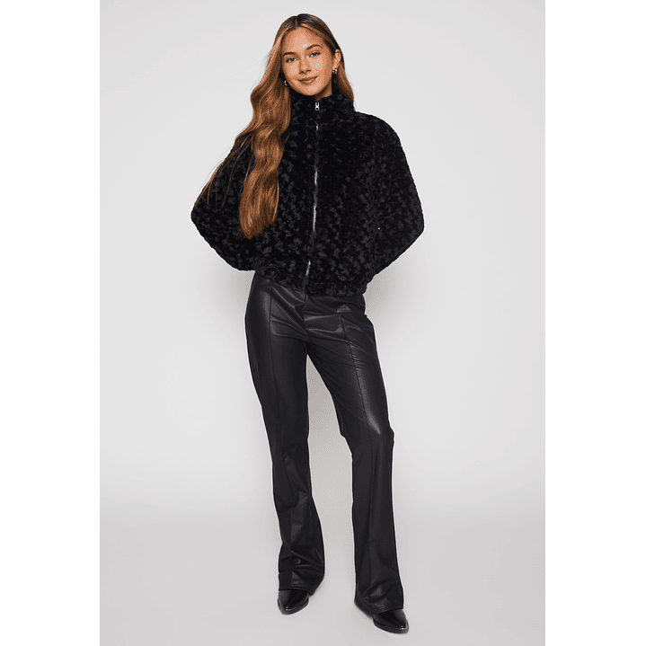 Polar Peludo Mujer Negro Familyshop 2